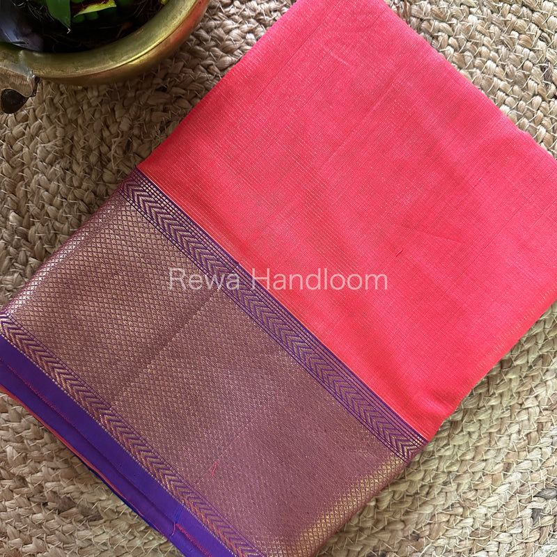 Maheshwari Tissue Silk Saree
