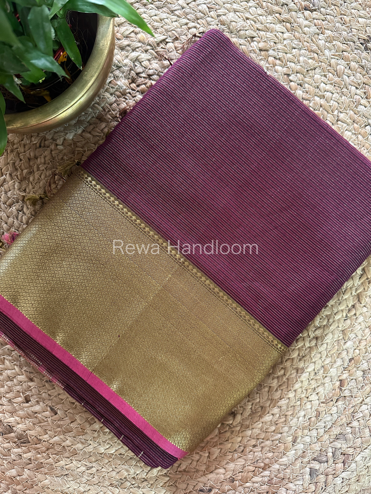 Maheshwari Tissue Silk Saree