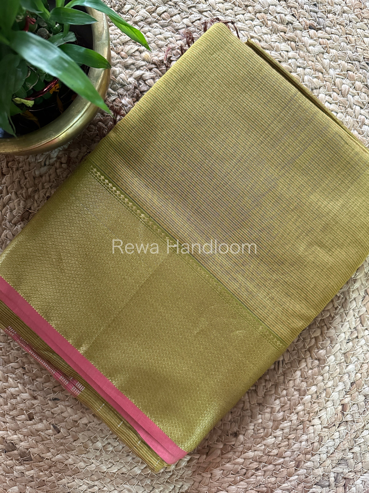 Maheshwari Tissue Silk Saree