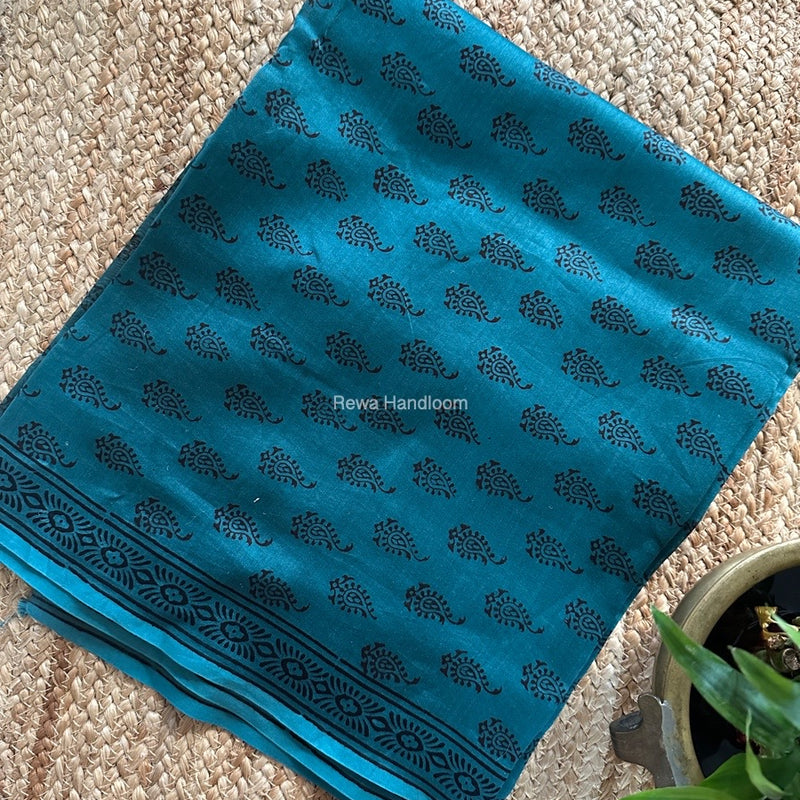 Maheshwari Top-Dupatta Set