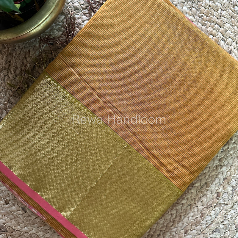Maheshwari Tissue Silk Saree