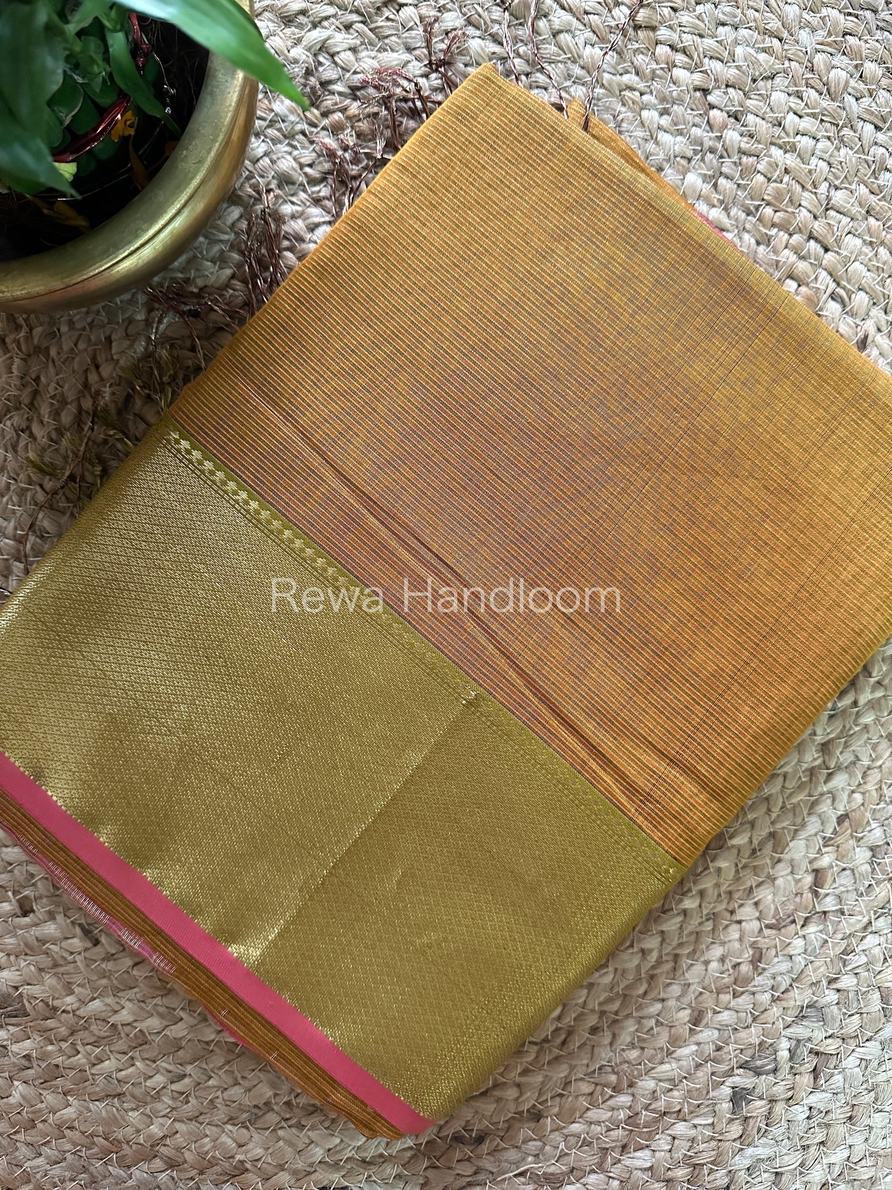 Maheshwari Tissue Silk Saree