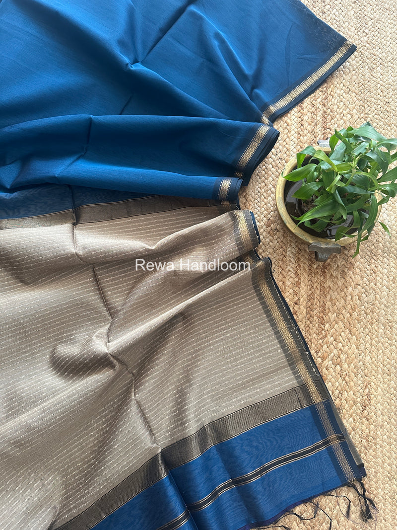 Maheshwari Morpankhi Gichha Pallu Saree GP075