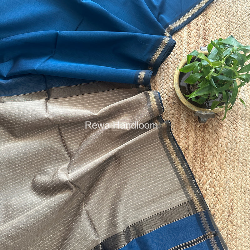 Maheshwari Morpankhi Gichha Pallu Saree GP075