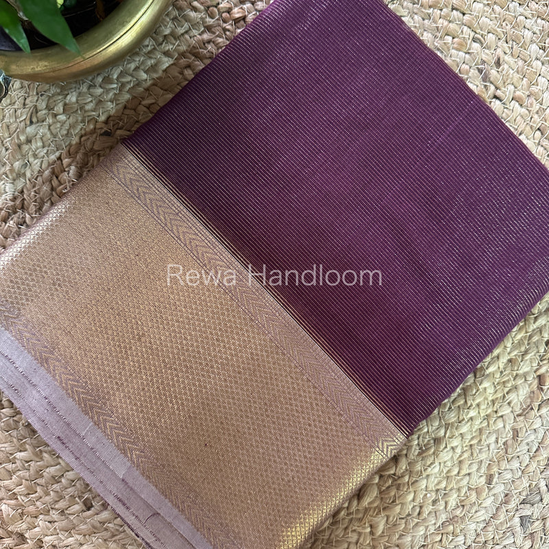 Maheshwari Tissue Silk Saree