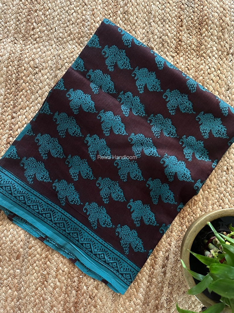 Maheshwari Top-Dupatta Set