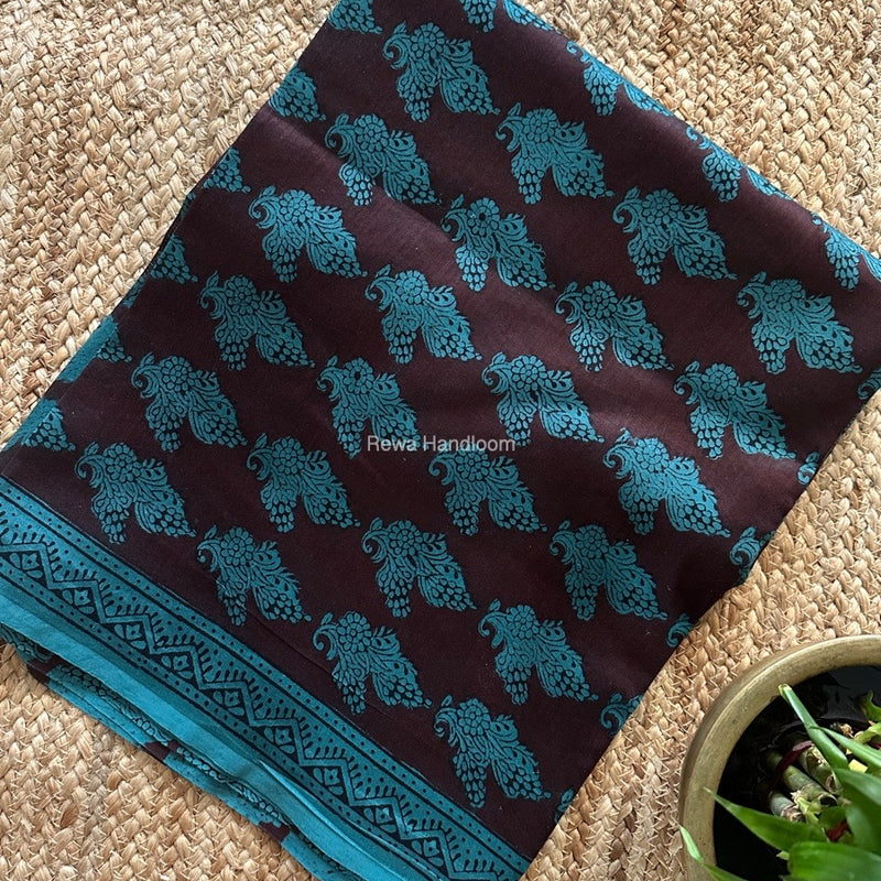 Maheshwari Top-Dupatta Set