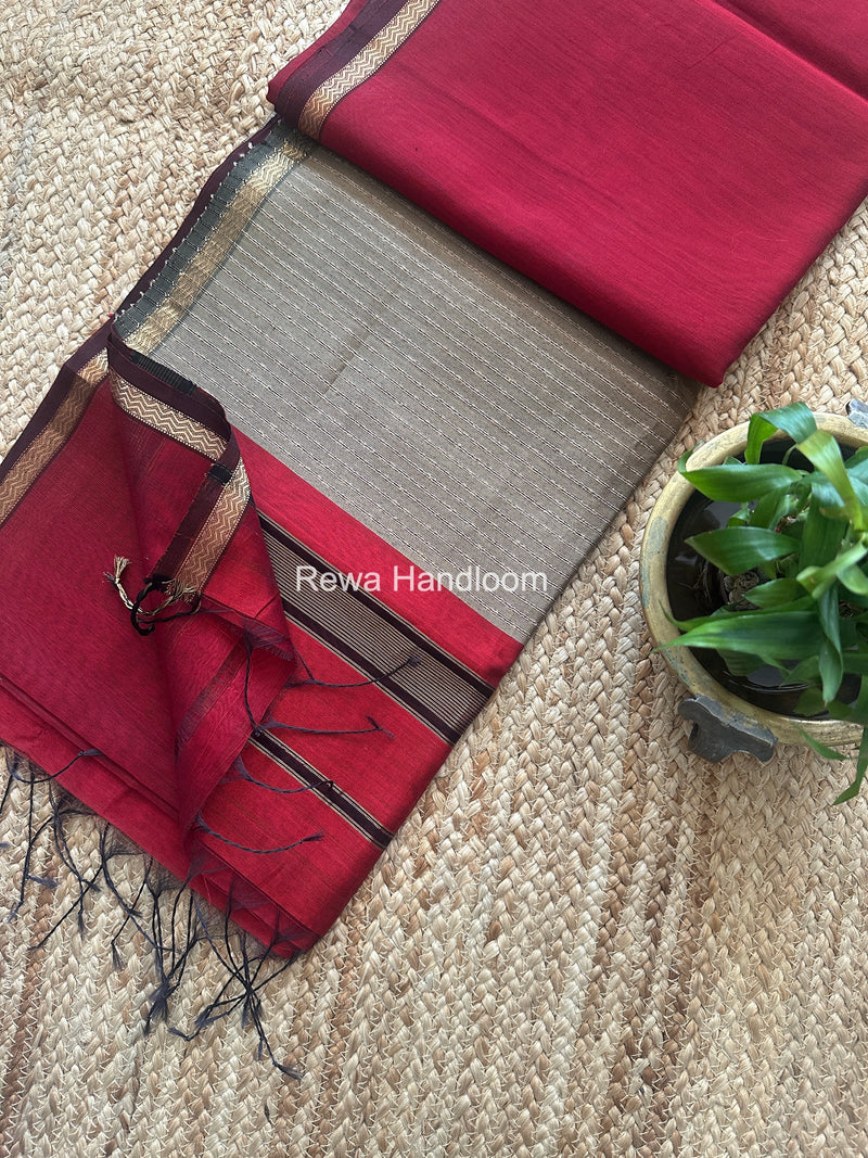 Maheshwari Gichha Pallu Saree