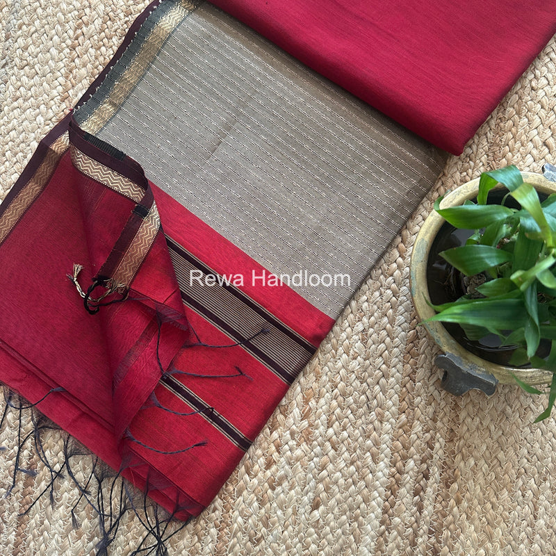 Maheshwari Gichha Pallu Saree