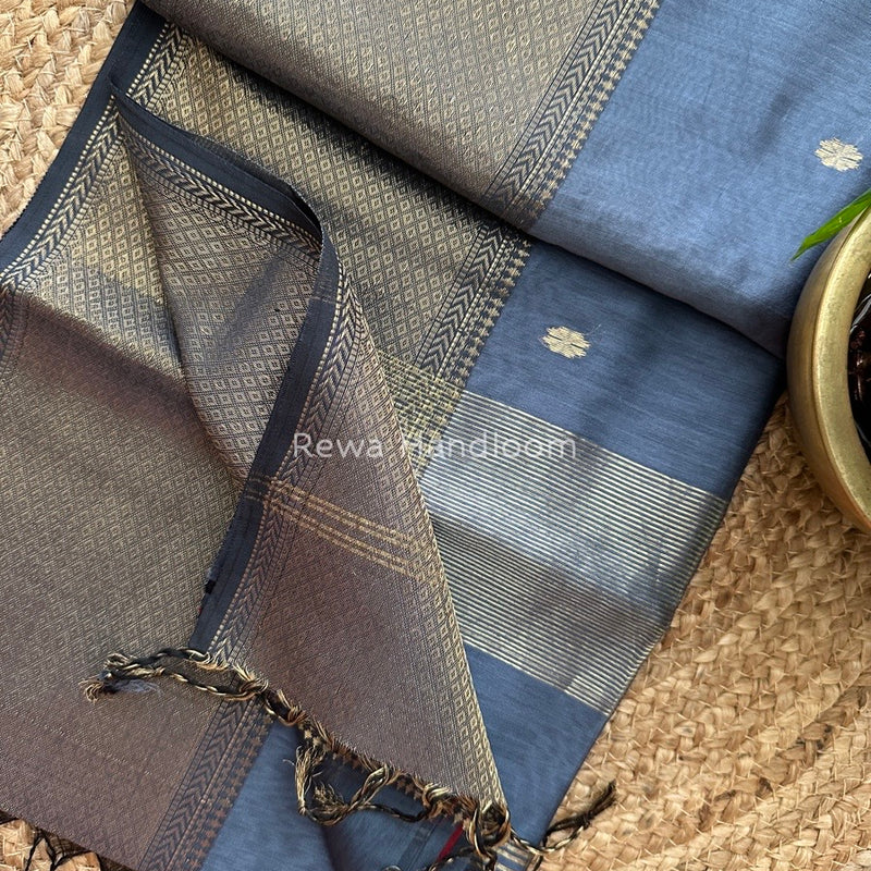 Maheshwari Zari Skirt Butti Saree