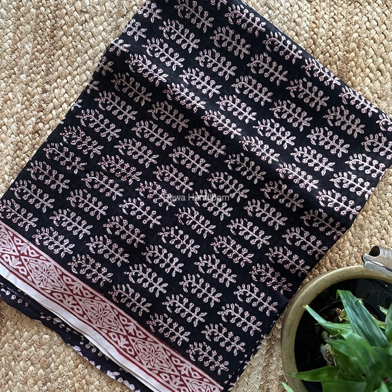 Maheshwari Top-Dupatta Set