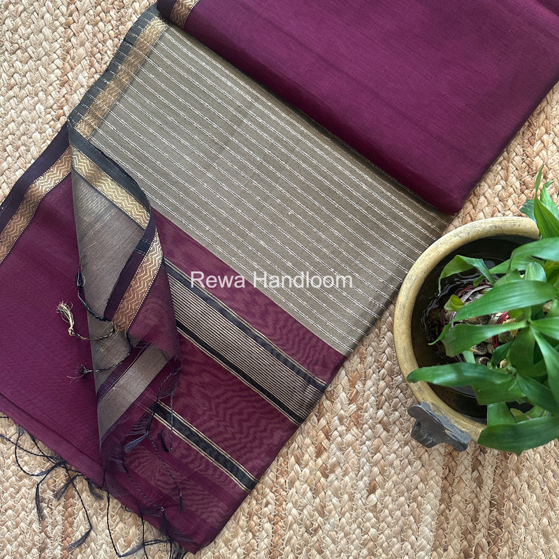 Maheshwari Gichha Pallu Saree