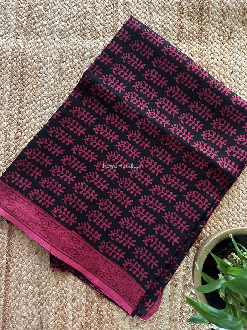 Maheshwari Top-Dupatta Set