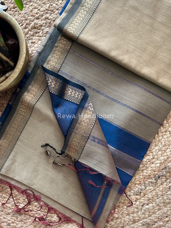 Maheshwari Rasta Lehar Saree