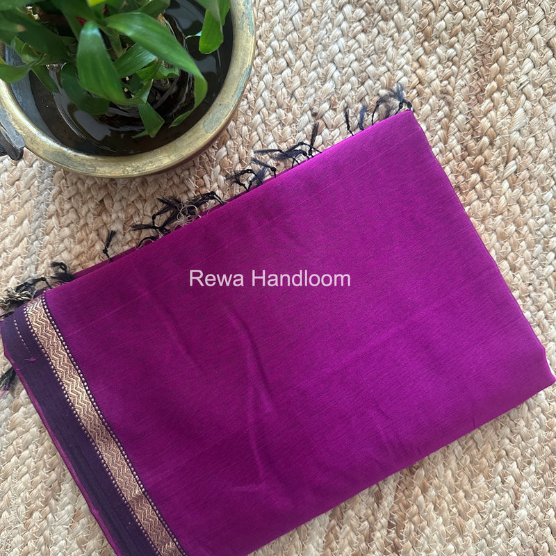 Maheshwari Magenta Gichha Pallu Saree GP074