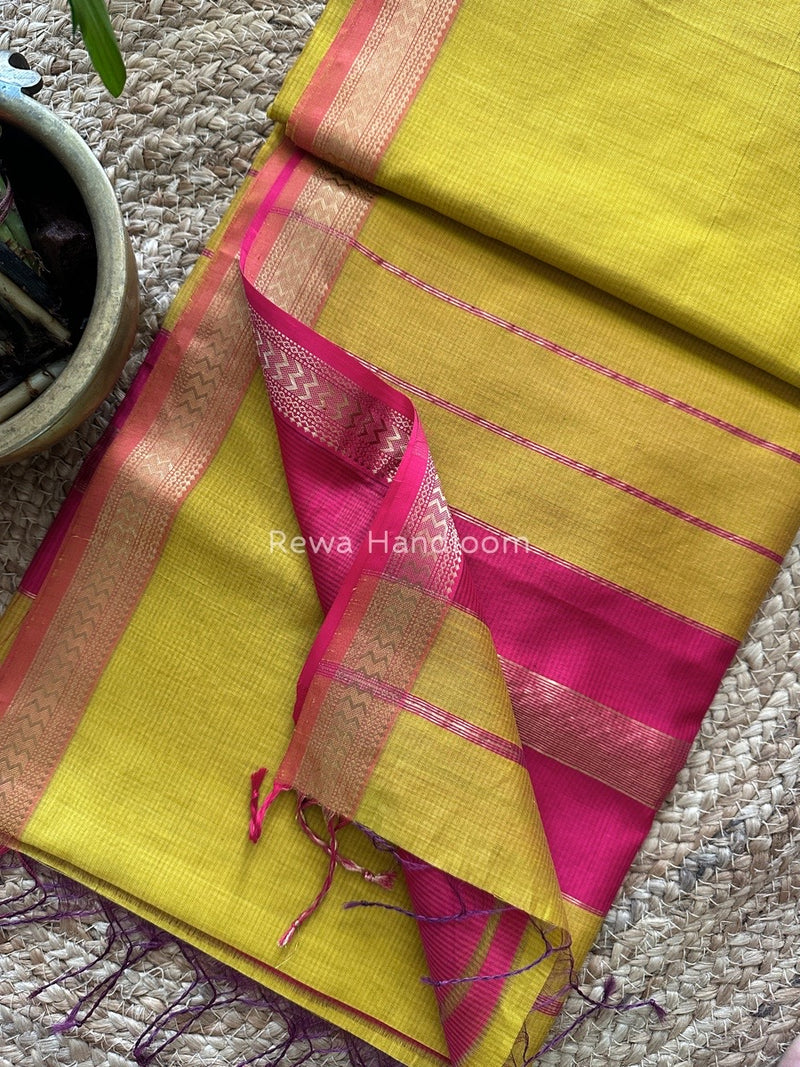 Maheshwari Rasta Lehar Saree