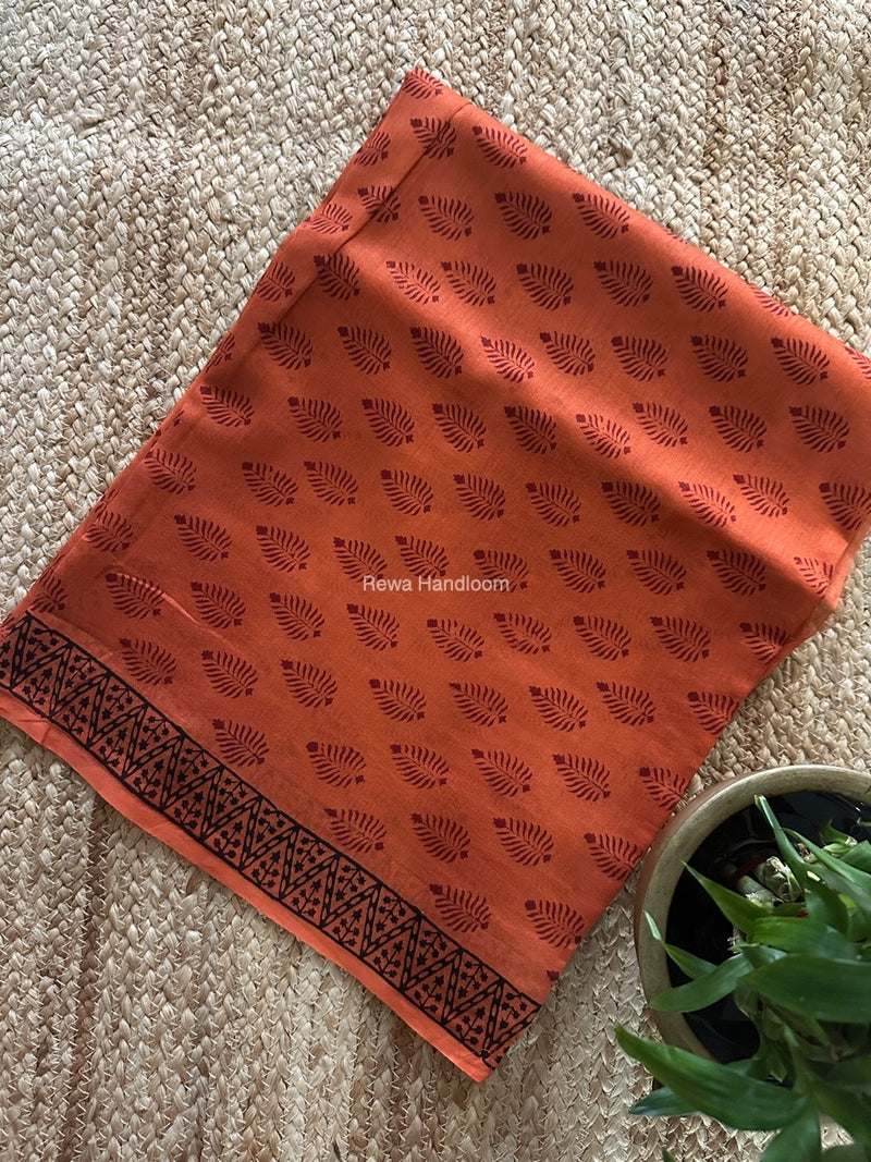 Maheshwari Top-Dupatta Set