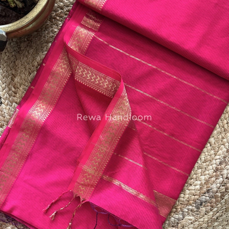 Maheshwari Rasta Lehar Saree