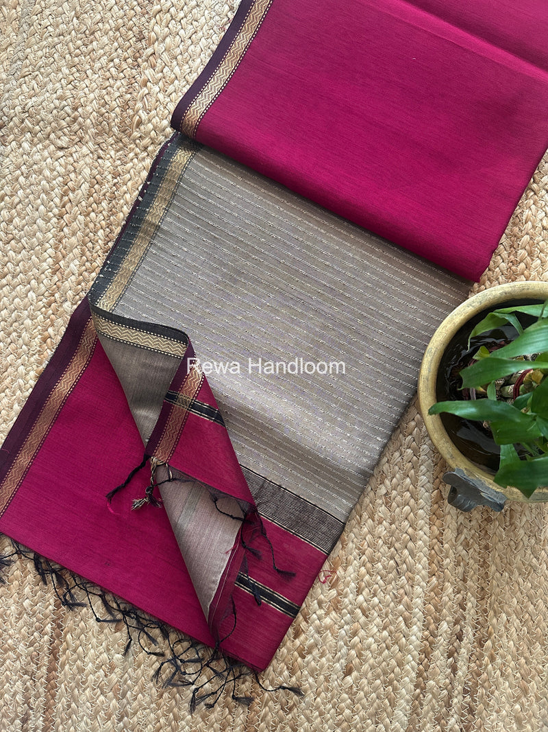 Maheshwari Gichha Pallu Saree