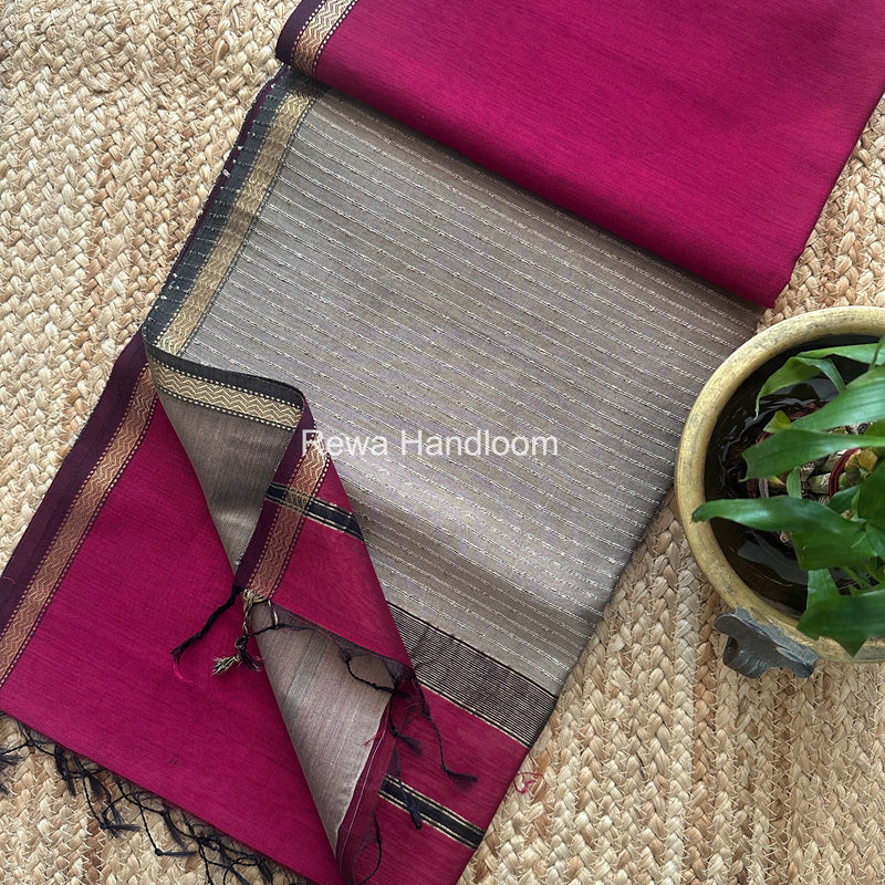 Maheshwari Gichha Pallu Saree
