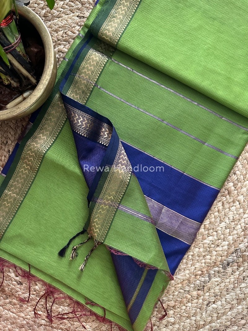Maheshwari Rasta Lehar Saree
