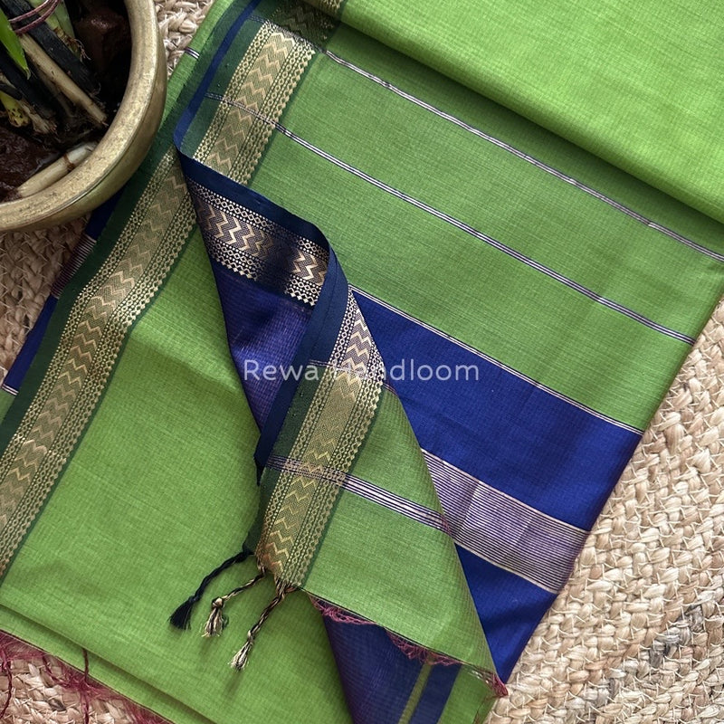 Maheshwari Rasta Lehar Saree