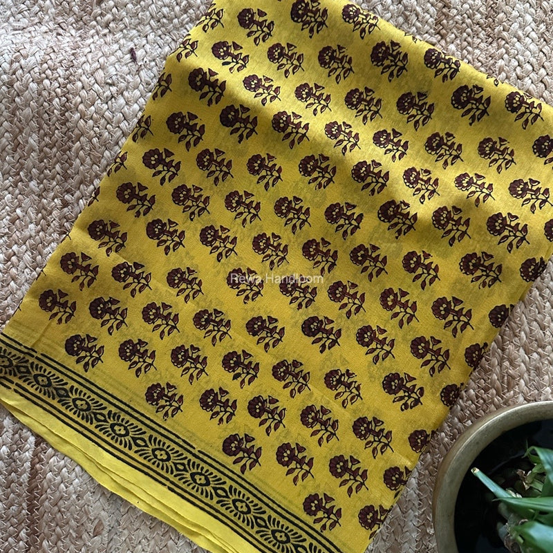 Maheshwari Top-Dupatta Set