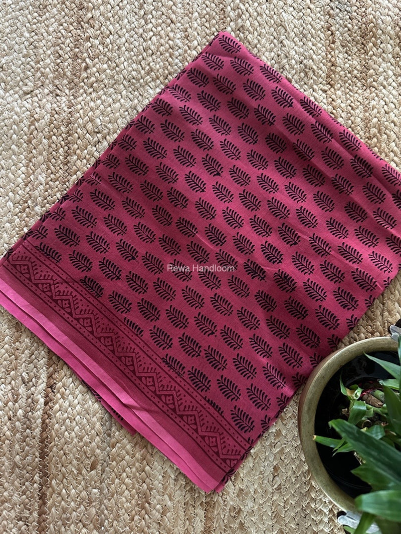 Maheshwari Top-Dupatta Set