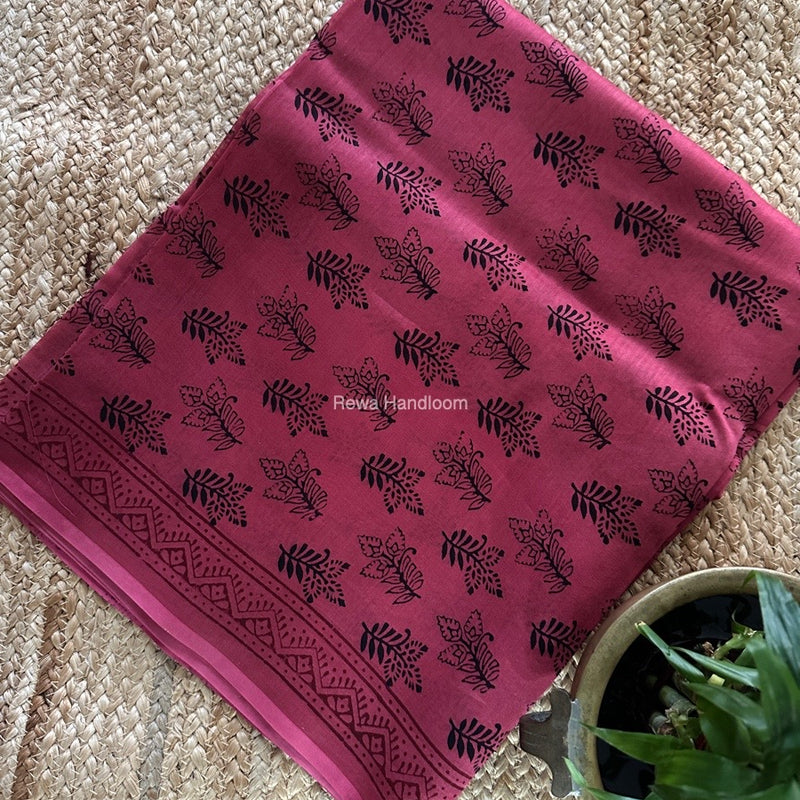 Maheshwari Top-Dupatta Set