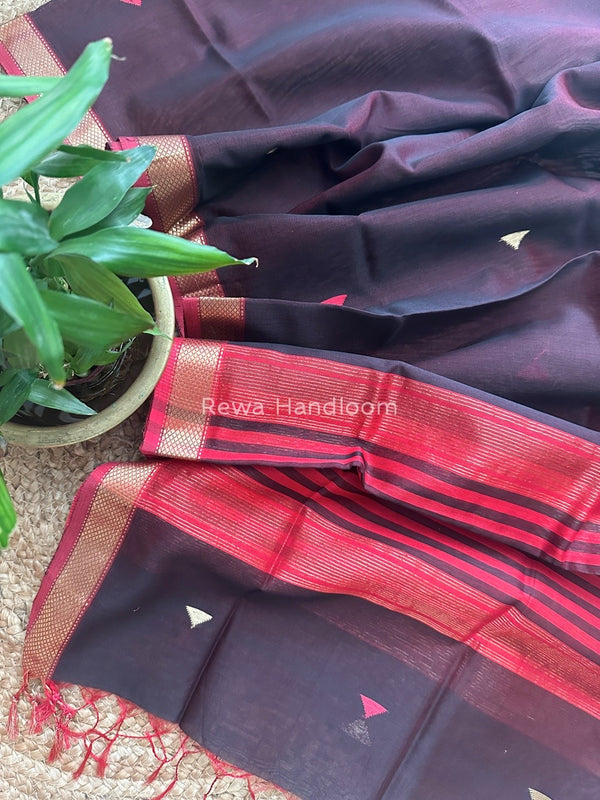 Maheshwari Butti Weaving Dupatta