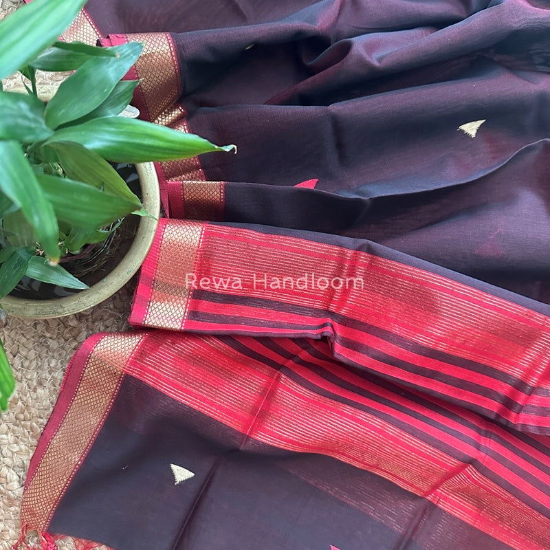 Maheshwari Butti Weaving Dupatta