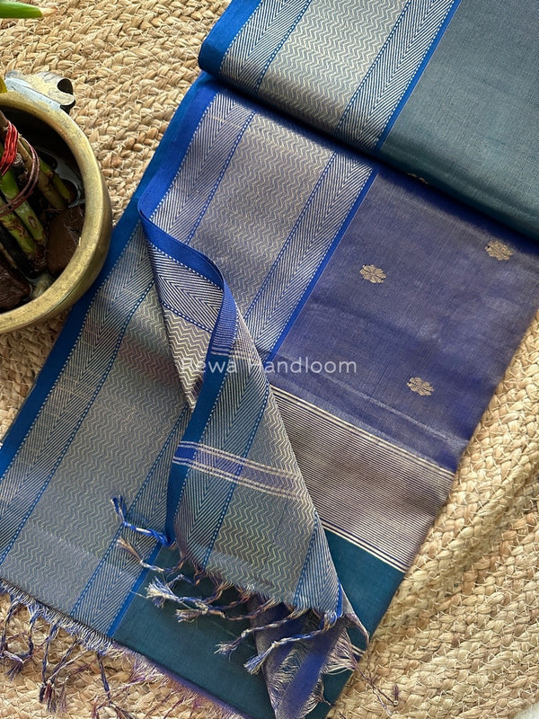 Maheshwari Tissue Butti Saree