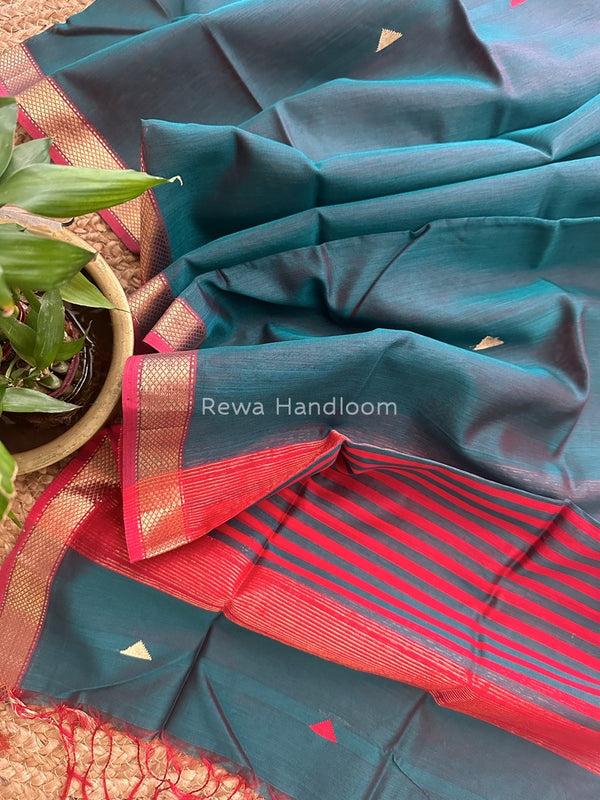 Maheshwari Butti Weaving Dupatta