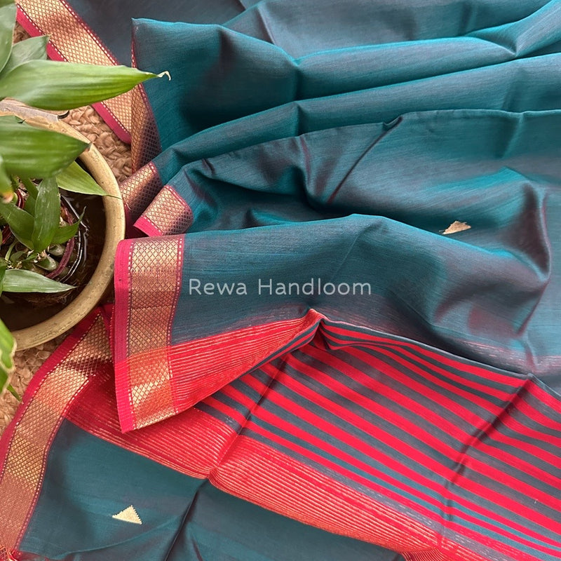 Maheshwari Butti Weaving Dupatta