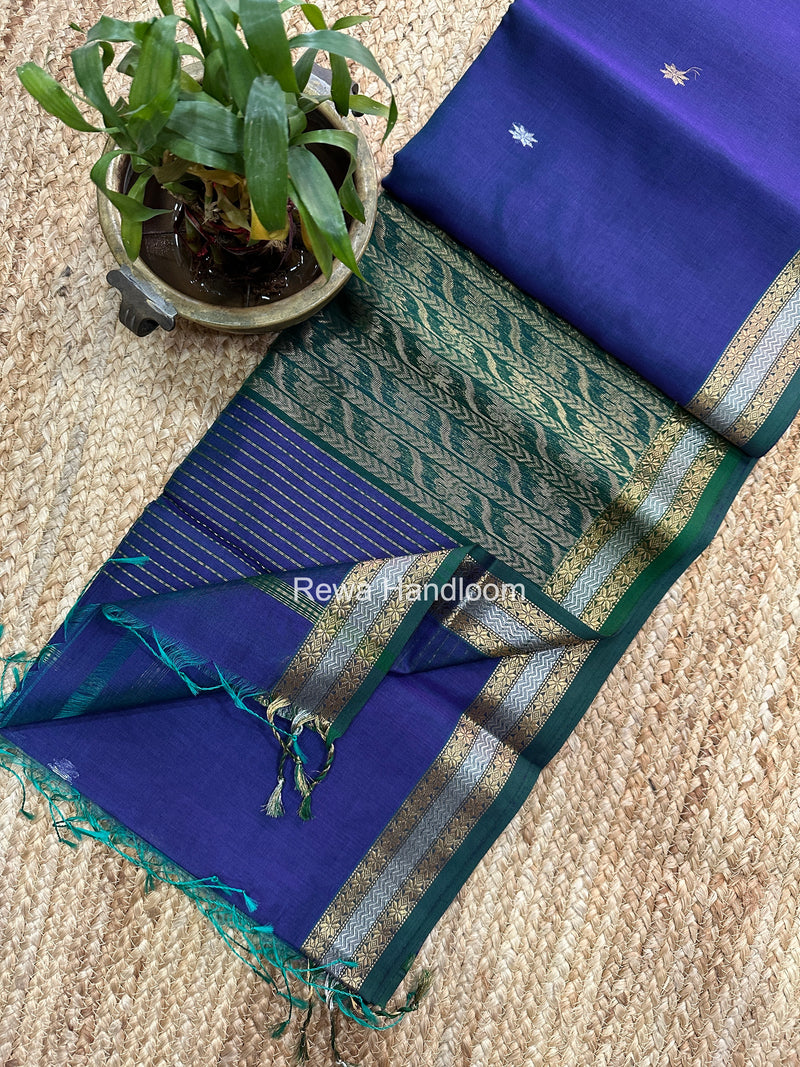 Maheshwari Rich Pallu Silk Saree