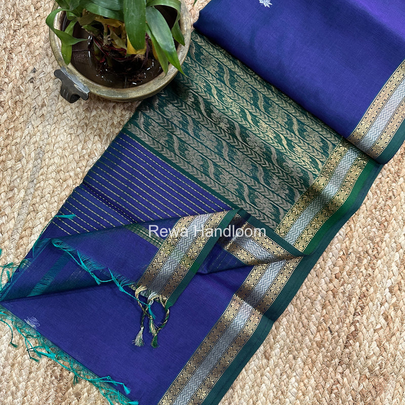 Maheshwari Rich Pallu Silk Saree