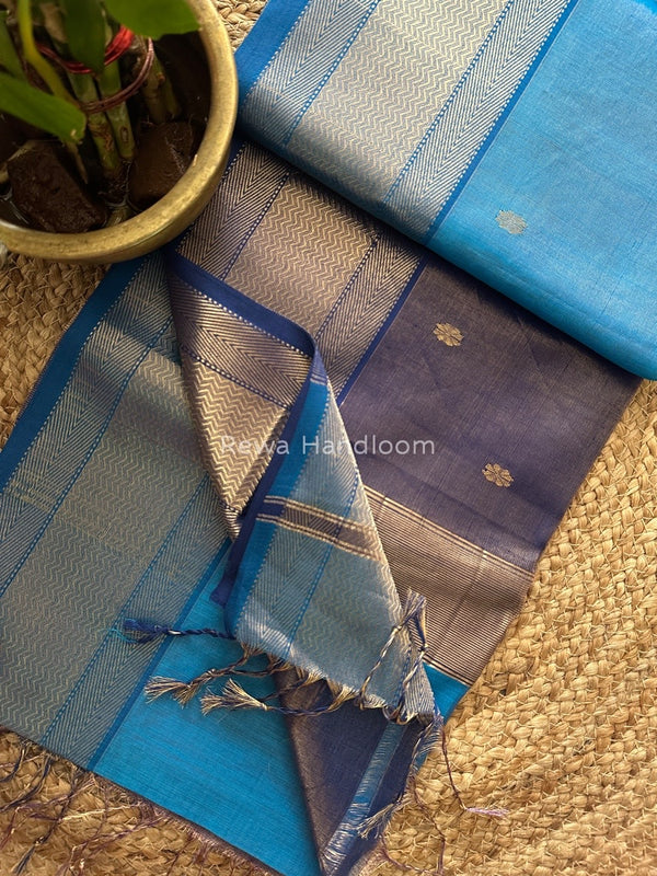 Maheshwari Tissue Butti Saree