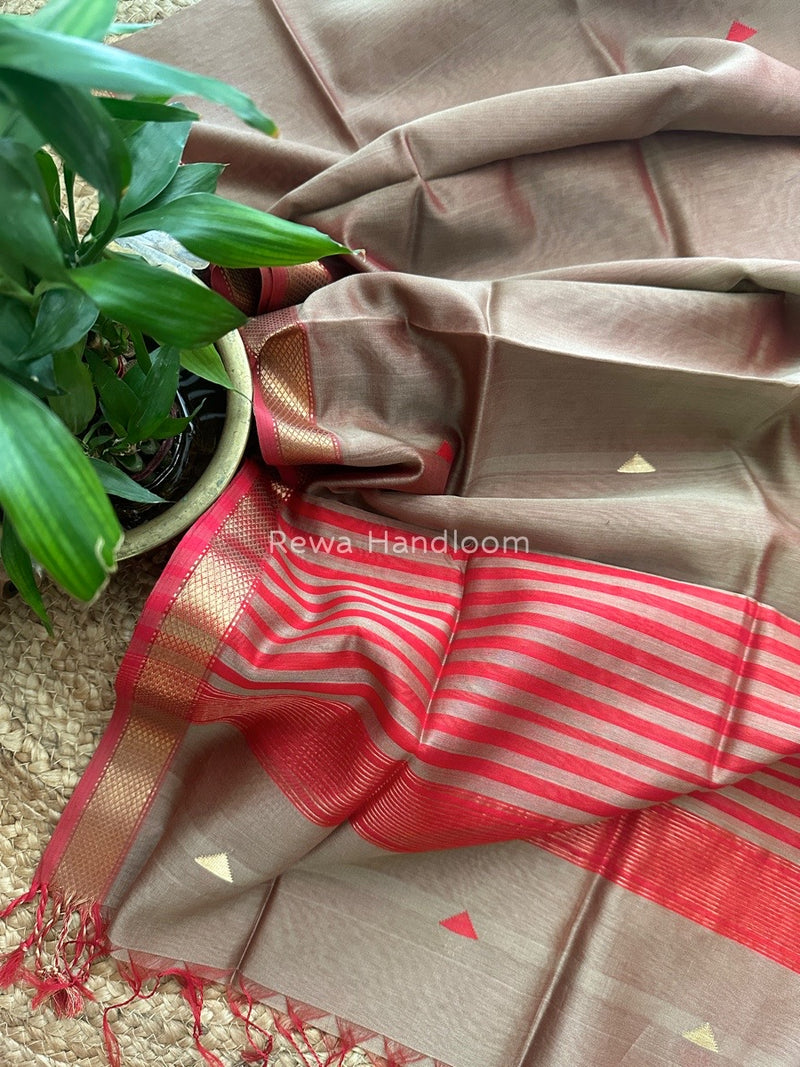 Maheshwari Butti Weaving Dupatta
