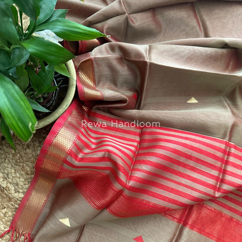 Maheshwari Butti Weaving Dupatta