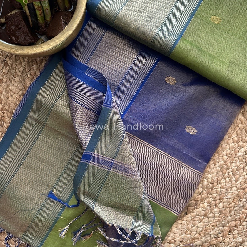 Maheshwari Tissue Butti Saree