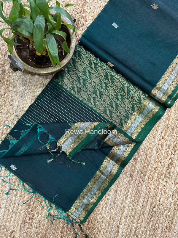 Maheshwari Rich Pallu Silk Saree