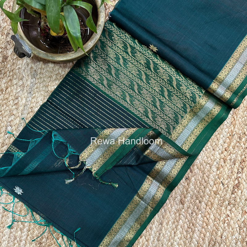 Maheshwari Rich Pallu Silk Saree