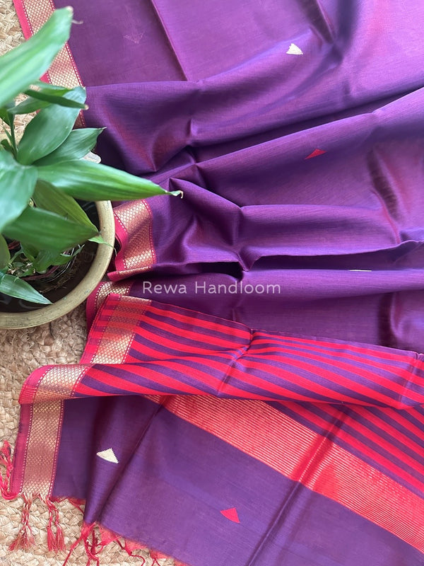 Maheshwari Butti Weaving Dupatta 