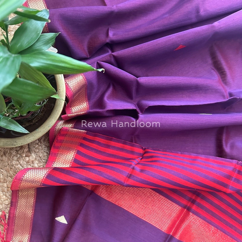 Maheshwari Butti Weaving Dupatta 
