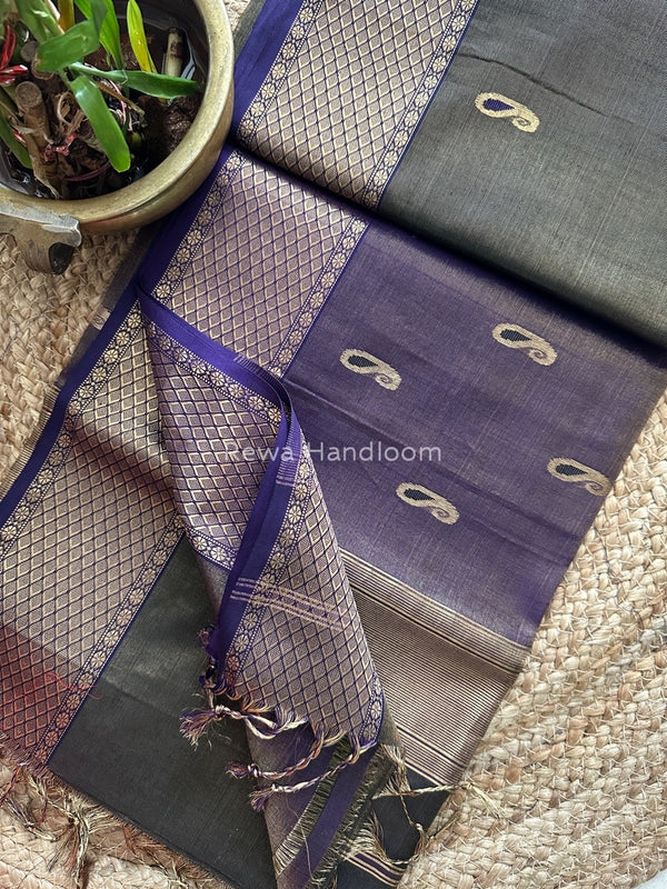 Maheshwari Tissue Meena Butti Saree