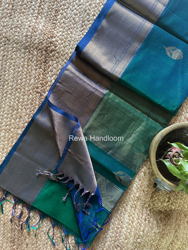 Maheshwari Lotus Butta Saree