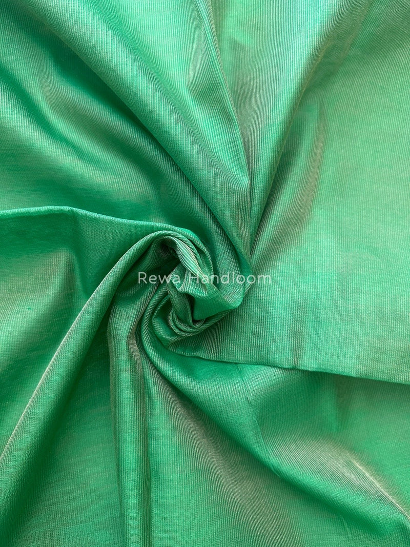 Maheshwari Green Tissue Dupatta TDZ011
