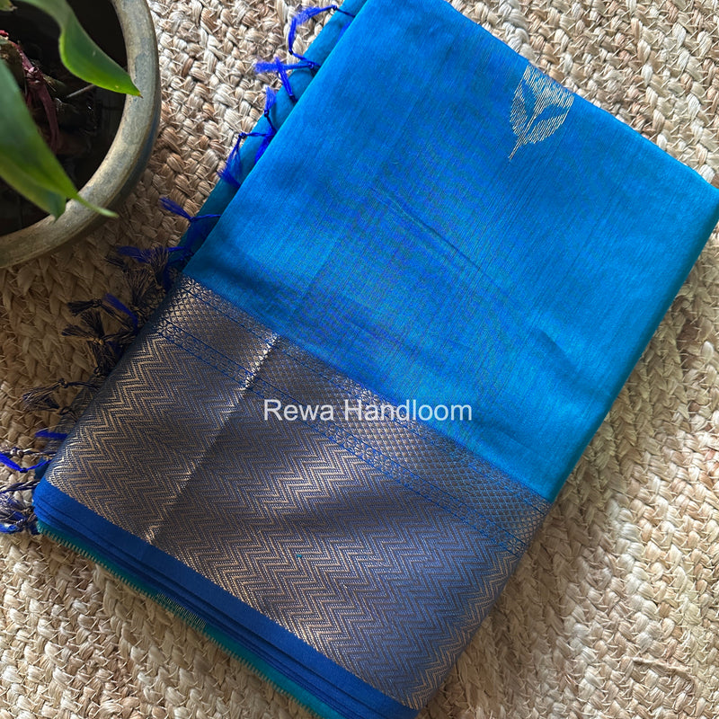 Maheshwari Morpankhi Lotus Butta Saree NLS03