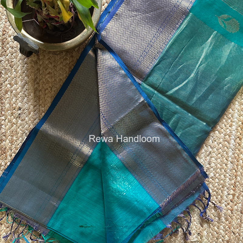 Maheshwari Morpankhi Lotus Butta Saree NLS06