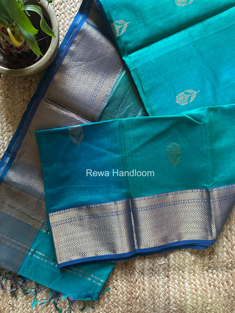Maheshwari Morpankhi Lotus Butta Saree NLS06